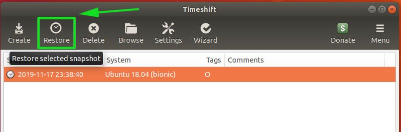 How To Use Timeshift To Backup And Restore Ubuntu Linux 13 Restore-snapshot-timeshift