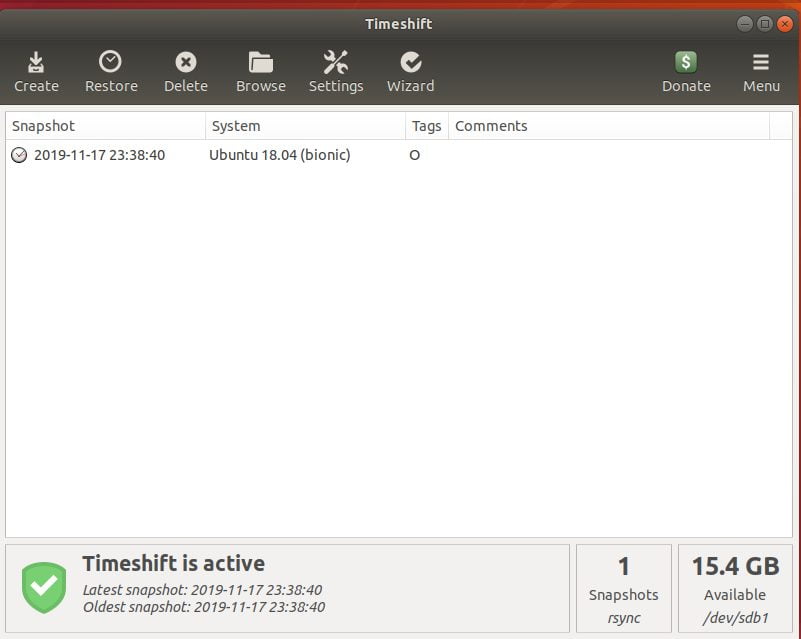 How To Use Timeshift To Backup And Restore Ubuntu Linux 12 Snapshot-created-timeshift