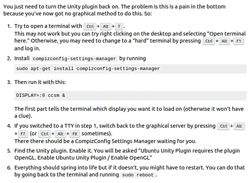 Ubuntu sidebar and top bar disappeared? Here’s how you can bring them back