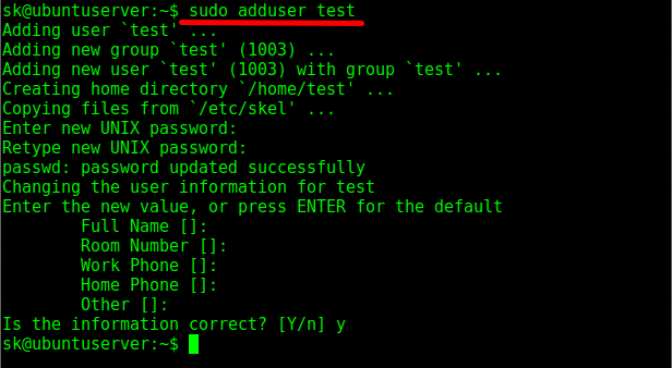 How To Setup Ftp Server With Vsftpd On Ubuntu 18.04 3 $ sudo adduser newftpuser