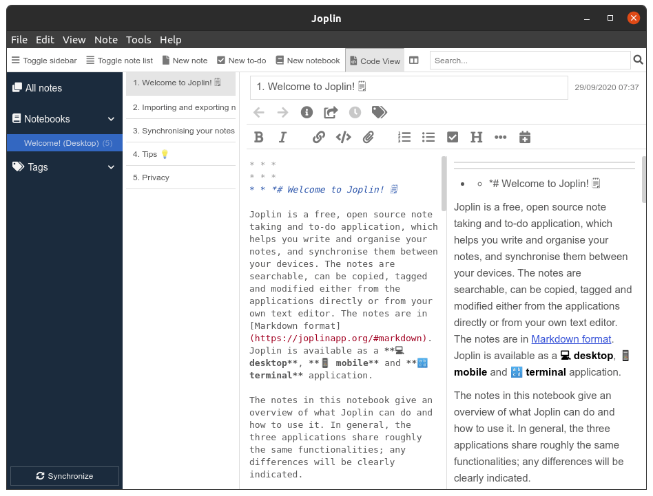 How To Install And Use Joplin Note-Taking App On Ubuntu 20.04 5 How to install and use joplin note-taking app on ubuntu 20. 04 5