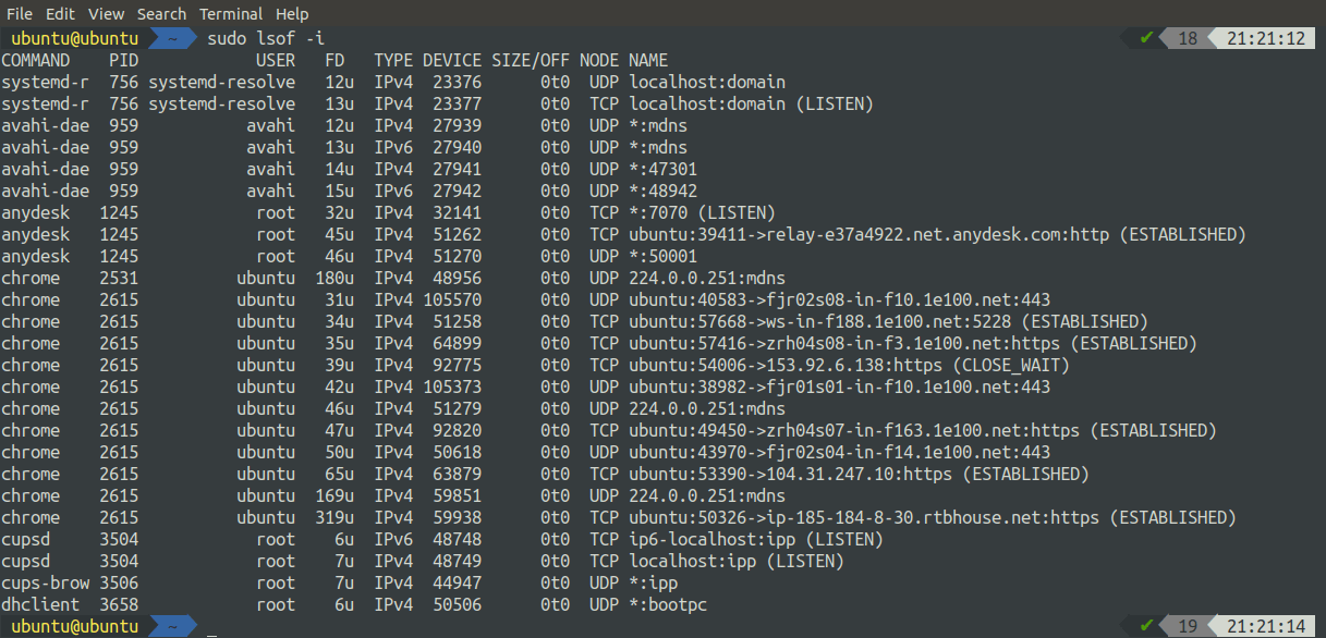 How To Find Open Ports On Ubuntu? 11 How to find open ports on ubuntu? 11