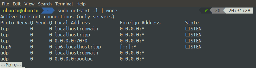 How To Find Open Ports On Ubuntu? 16 How to find open ports on ubuntu? 16