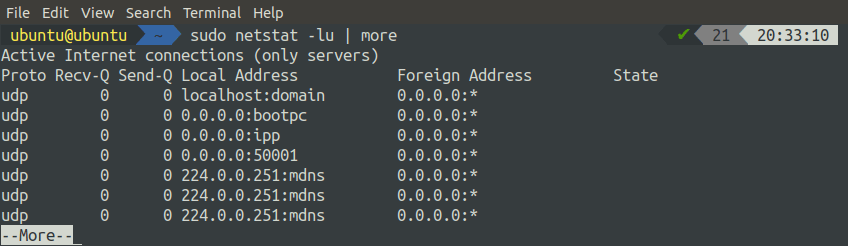 How To Find Open Ports On Ubuntu? 18 How to find open ports on ubuntu? 18