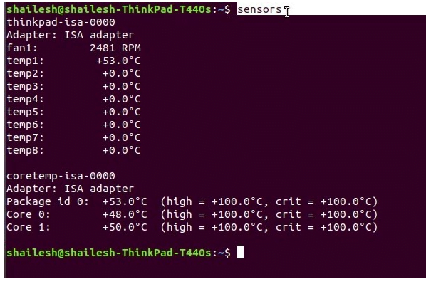 Cpu Temperature In Ubuntu Linux 3 Cpu temperature in ubuntu linux 3