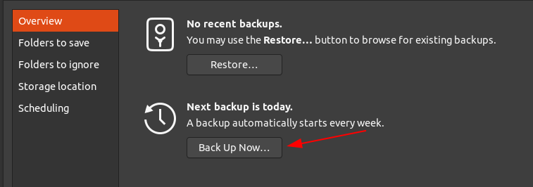 How To Back Up Your Data In Ubuntu 15 How to back up your data in ubuntu 15