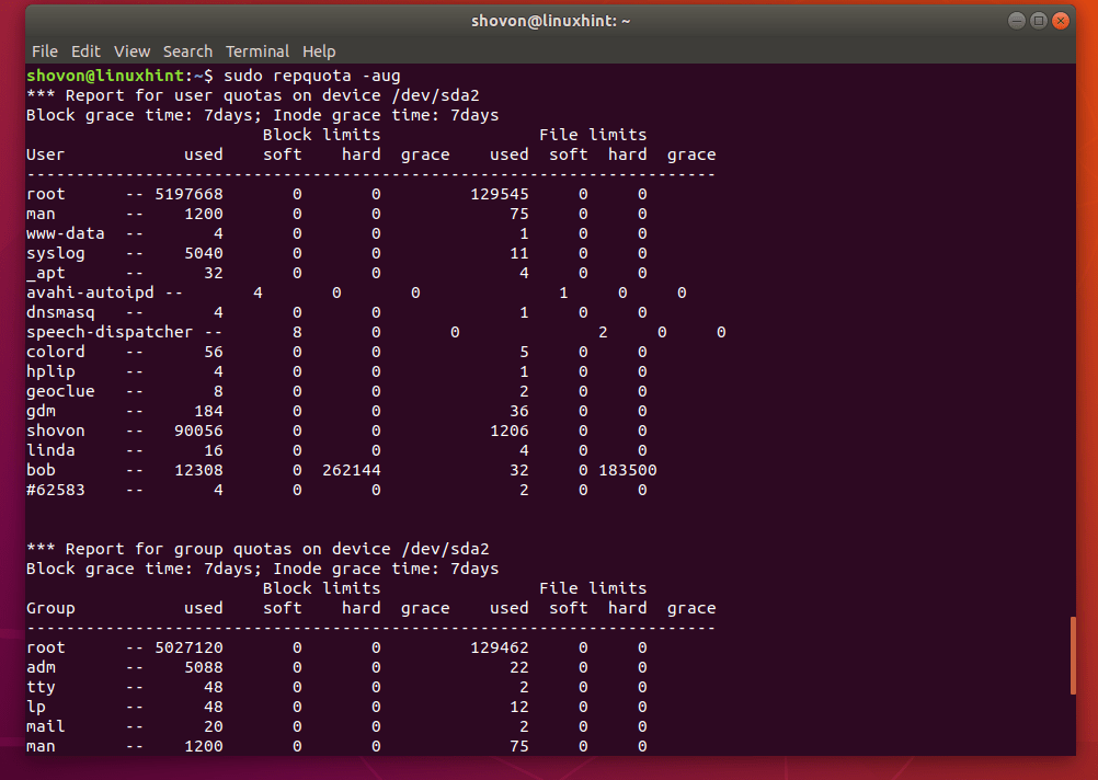 How To Use Quota On Ubuntu? 16 How to use quota on ubuntu? 16