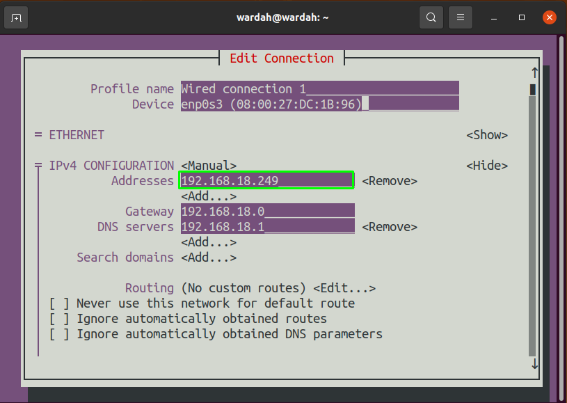 How To Configure Static Ip Address On Ubuntu 20.04? 9 How to configure static ip address on ubuntu 20. 04? 9