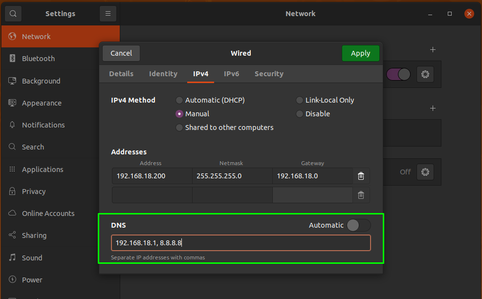 How To Configure Static Ip Address On Ubuntu 20.04? 6 How to configure static ip address on ubuntu 20. 04? 6