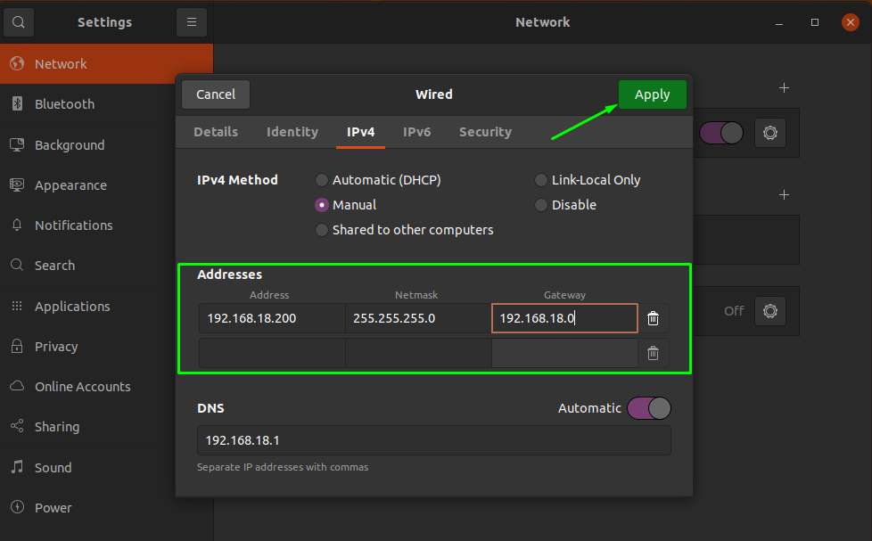 How to Configure Static IP Address on Ubuntu 20.04? 5