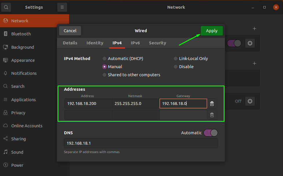 How To Configure Static Ip Address On Ubuntu 20.04? 5 How to configure static ip address on ubuntu 20. 04? 5