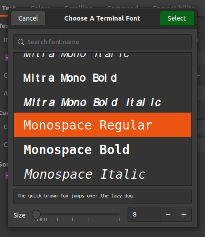 How To Change The Terminal Font Size In Ubuntu 7 How to change the terminal font size in ubuntu 7