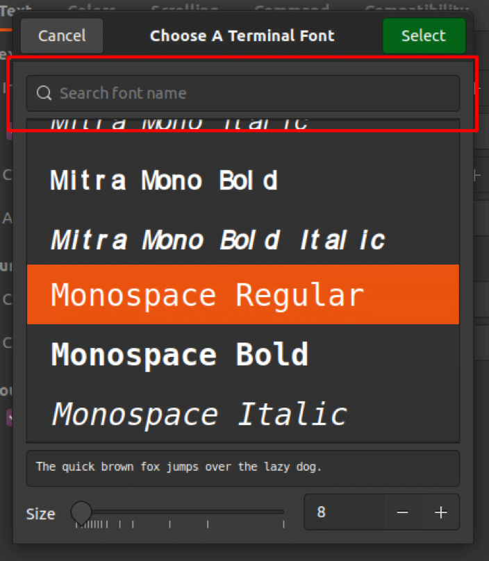 How To Change The Terminal Font Size In Ubuntu 8 How to change the terminal font size in ubuntu 8