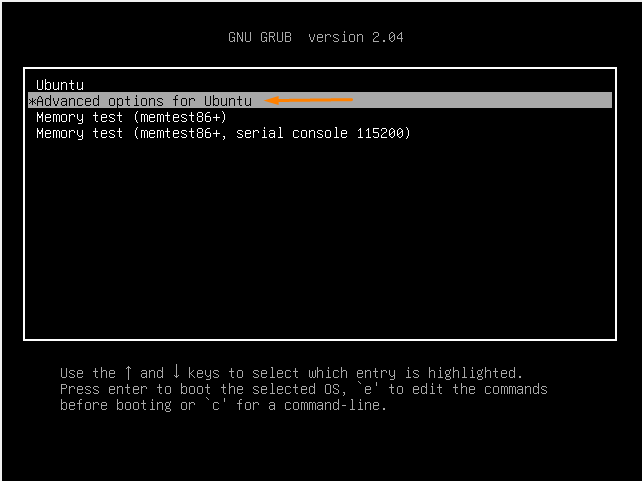 How To Boot Ubuntu Into Recovery Mode 3 How to boot ubuntu into recovery mode 3