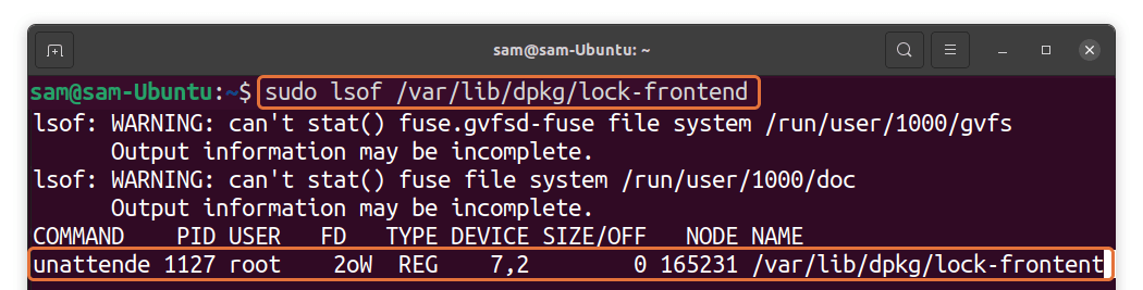 How To Solve “Could Not Open Lock File /Var/Lib/Dpkg/Lock-Frontend” Error 3 How to solve “could not open lock file /var/lib/dpkg/lock-frontend” error 3