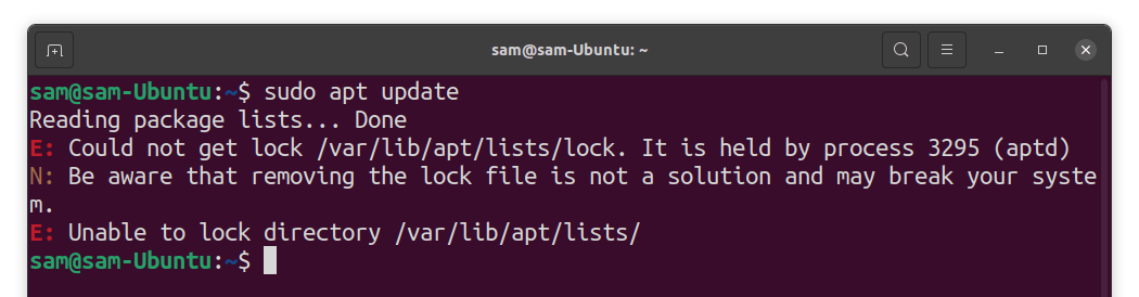 How To Solve “Could Not Open Lock File /Var/Lib/Dpkg/Lock-Frontend” Error 2 How to solve “could not open lock file /var/lib/dpkg/lock-frontend” error 2