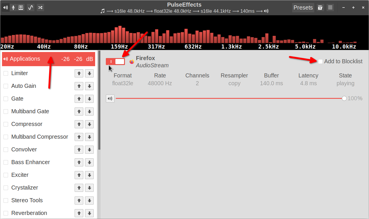 How To Use Pulseeffects Equalizer And Audio Enhancer In Linux 4 How to use pulseeffects equalizer and audio enhancer in linux 4