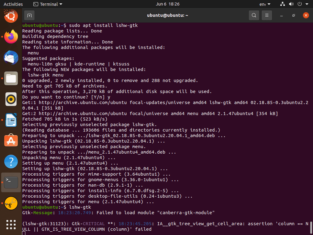 How To Find Hardware Details Ubuntu Gui? 6 How to find hardware details ubuntu gui? 6