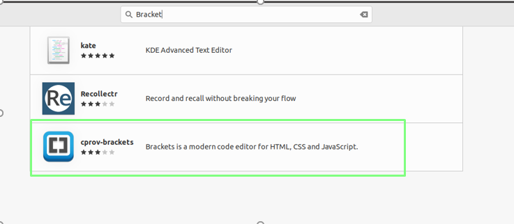Install Brackets Code Editor On Ubuntu 20.04 5 Install brackets code editor on ubuntu 20. 04 5