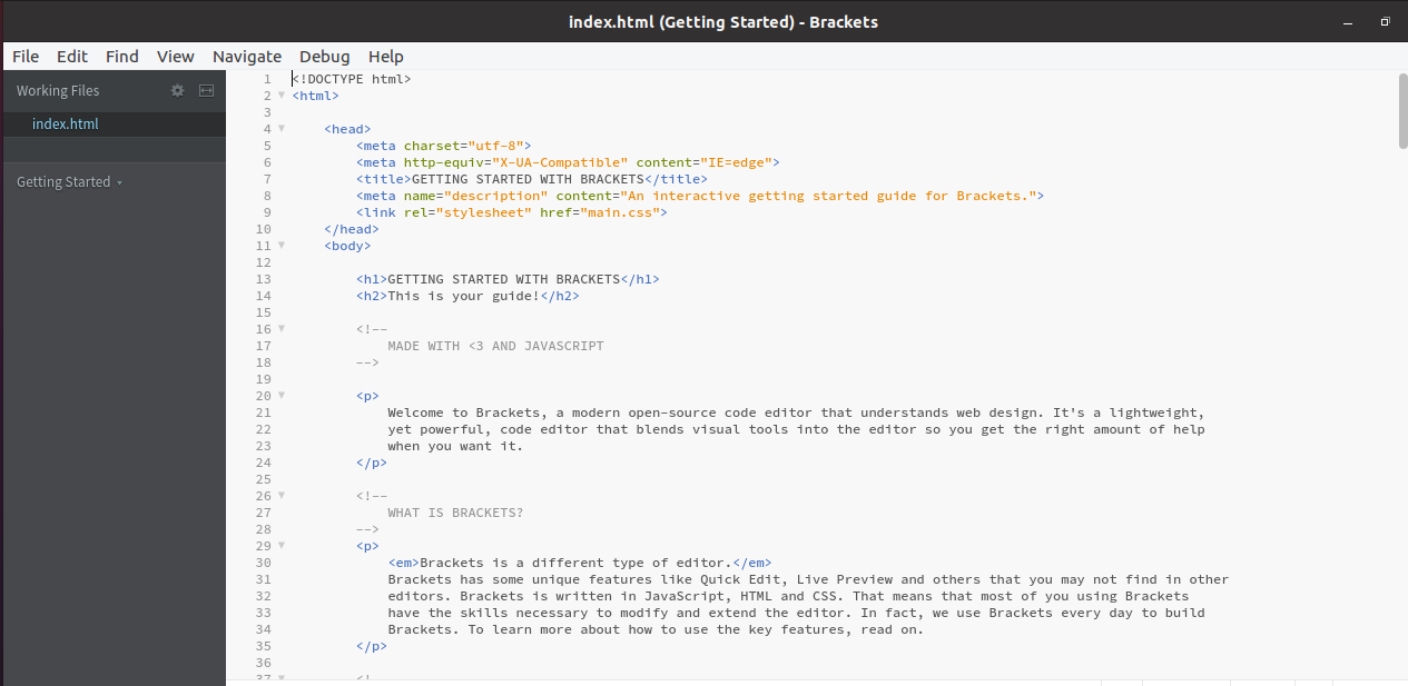 Install Brackets Code Editor On Ubuntu 20.04 8 Install brackets code editor on ubuntu 20. 04 8