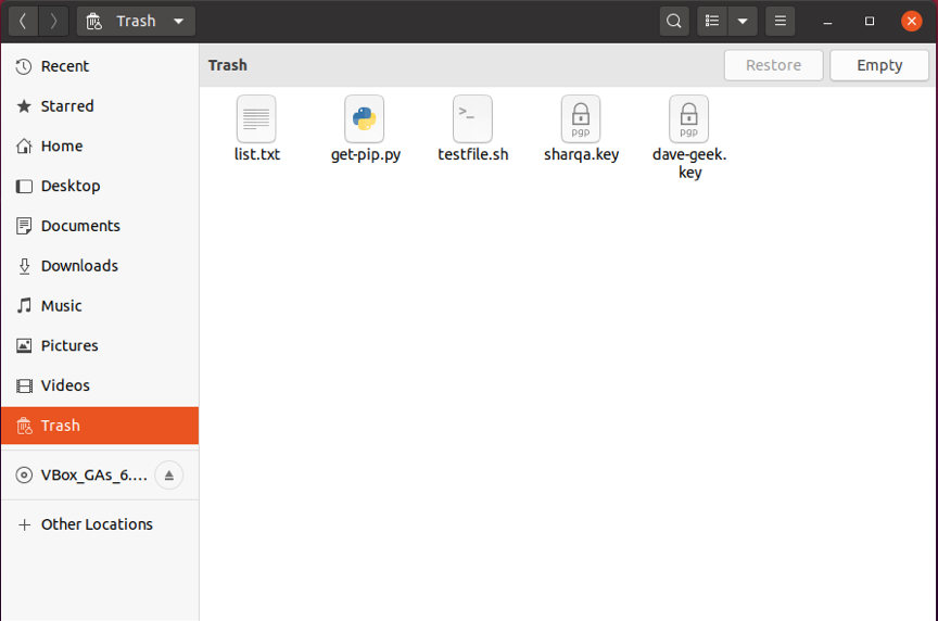 How To Empty Trash From Ubuntu Terminal 4 How to empty trash from ubuntu terminal 4