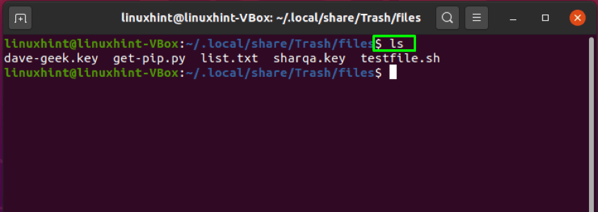 How To Empty Trash From Ubuntu Terminal 6 How to empty trash from ubuntu terminal 6
