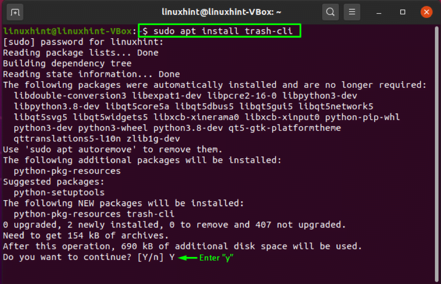 How To Empty Trash From Ubuntu Terminal 10 How to empty trash from ubuntu terminal 10