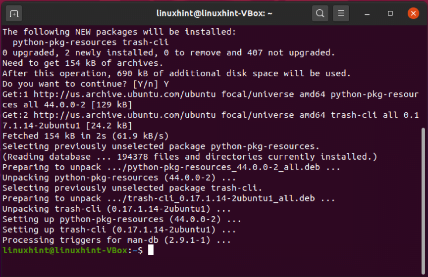 How To Empty Trash From Ubuntu Terminal 11 How to empty trash from ubuntu terminal 11