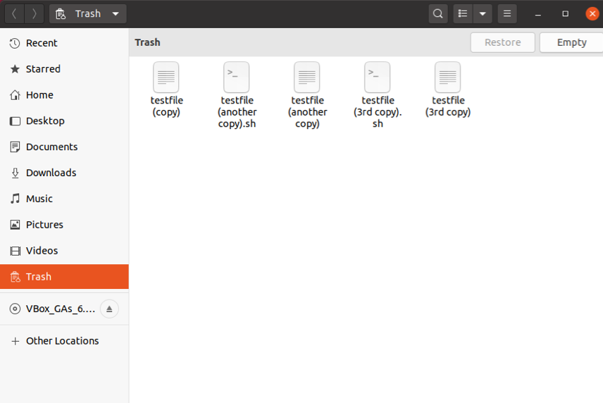 How To Empty Trash From Ubuntu Terminal 12 How to empty trash from ubuntu terminal 12