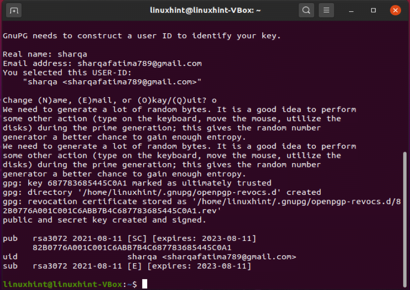 How To Use The Gpg Command On Ubuntu 9 How to use the gpg command on ubuntu 9