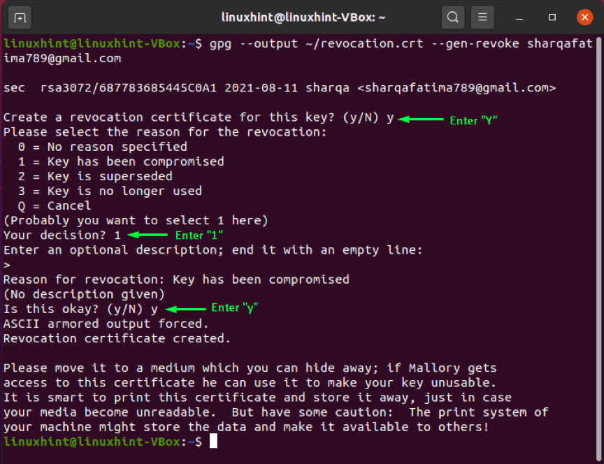 How To Use The Gpg Command On Ubuntu 11 How to use the gpg command on ubuntu 11