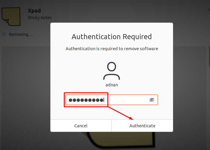 How To Install And Use Xpad On Ubuntu 20 Graphical user interface, application description automatically generated