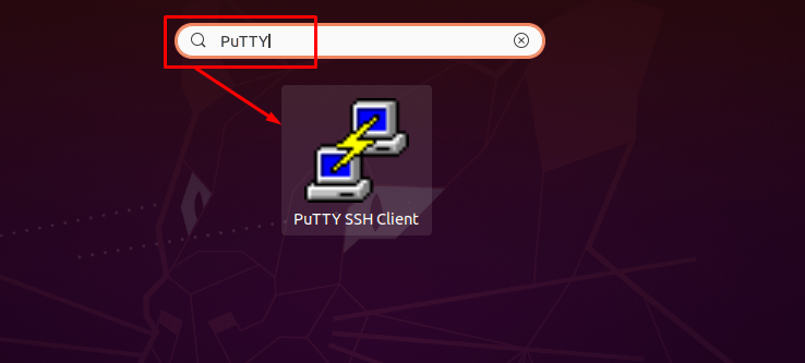 How To Install Putty On Ubuntu 8 Graphical user interface, application description automatically generated