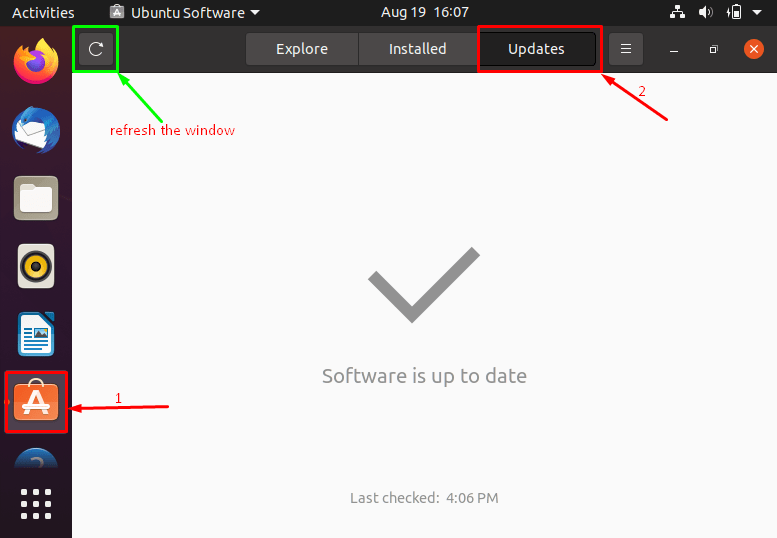 How To Update Firefox On Ubuntu 7 Graphical user interface, application, website description automatically generated