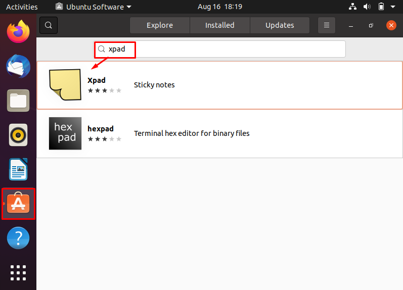 How To Install And Use Xpad On Ubuntu 17 Graphical user interface, text, application, email, website description automatically generated