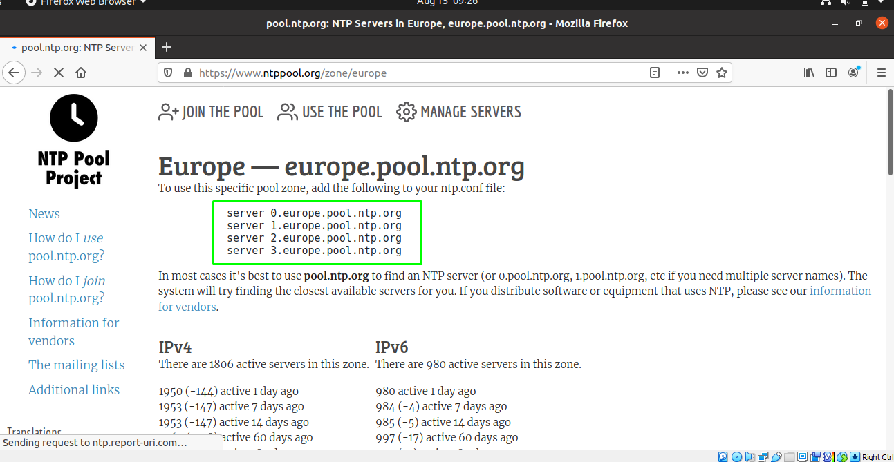 How To Setup Ntp Server And Client On Ubuntu 7 How to setup ntp server and client on ubuntu 7