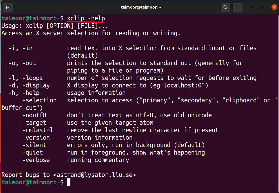 How To Access Clipboard Using Xclip In Ubuntu 2 Text description automatically generated