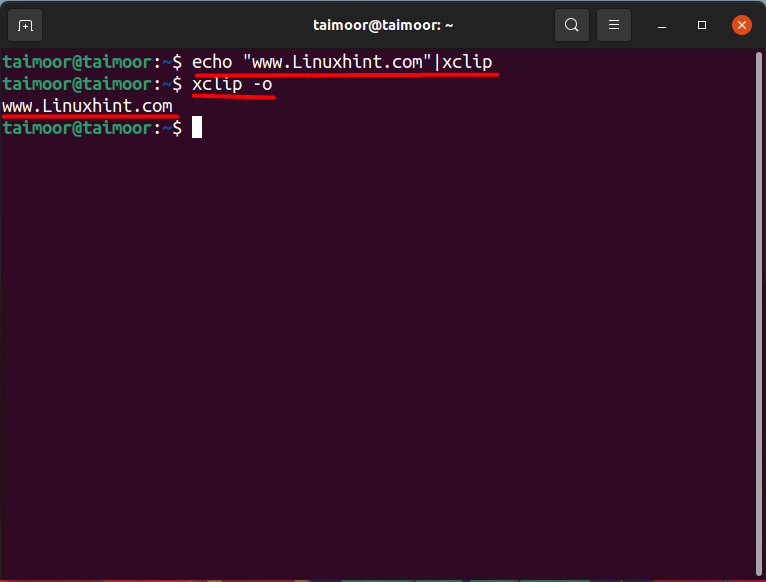 How To Access Clipboard Using Xclip In Ubuntu 4 Text description automatically generated