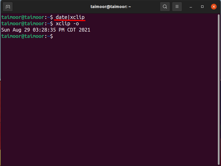 How To Access Clipboard Using Xclip In Ubuntu 5 Text description automatically generated
