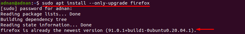 How To Update Firefox On Ubuntu 4 Text description automatically generated