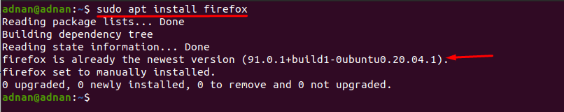 How To Update Firefox On Ubuntu 5 Text description automatically generated