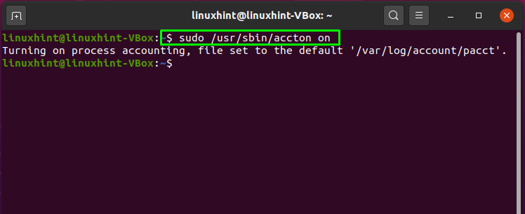 How To Enable Process Accounting In Ubuntu 2 How to enable process accounting in ubuntu 2
