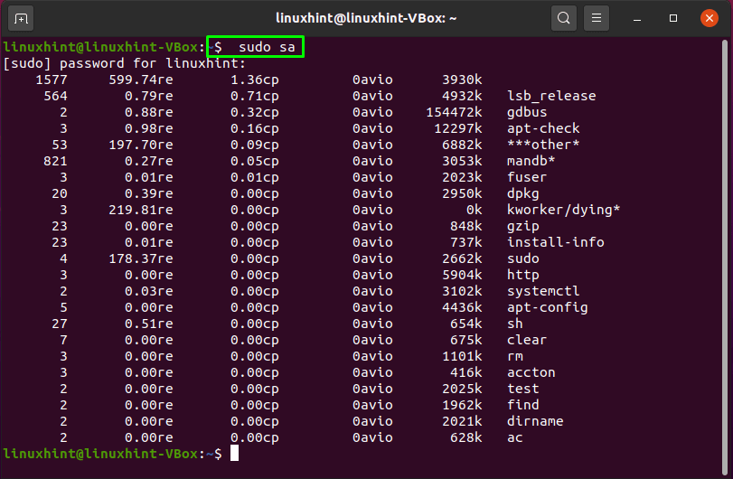 How To Enable Process Accounting In Ubuntu 8 How to enable process accounting in ubuntu 8