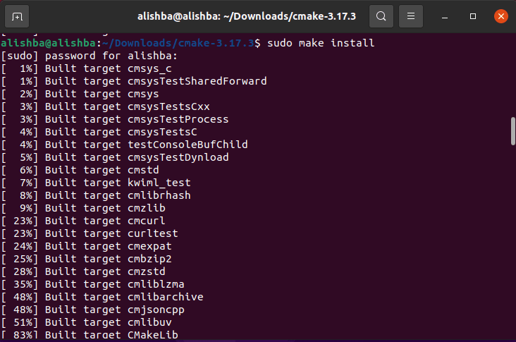 How To Install Cmake On Ubuntu 21 How to install cmake on ubuntu 21
