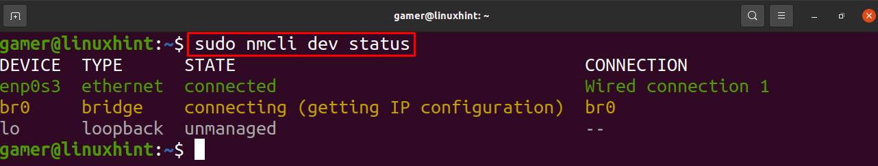 How To Use Nmcli In Ubuntu 11 How to use nmcli in ubuntu 11