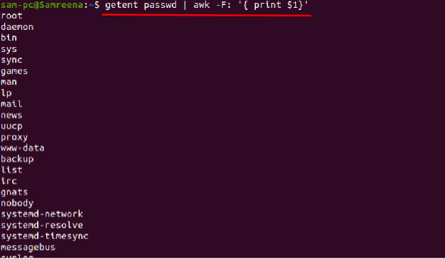List All Users In Ubuntu 6 List all users in ubuntu 6