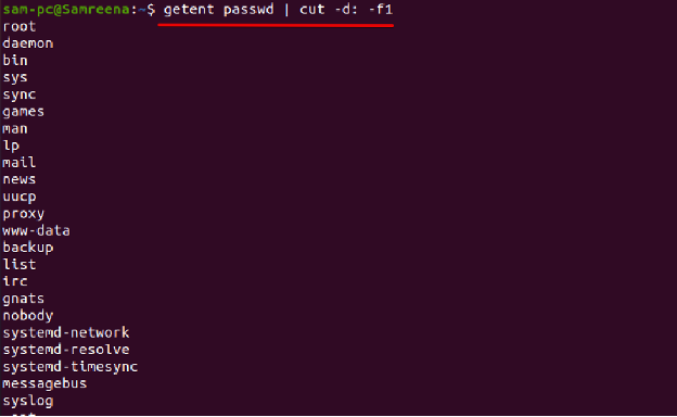 List All Users In Ubuntu 7 List all users in ubuntu 7
