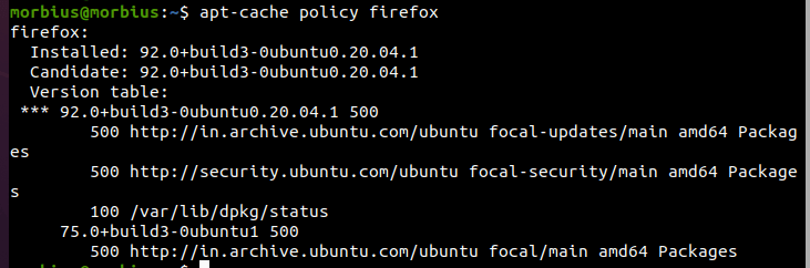Check Available Version Of A Package In Ubuntu 6 Check available version of a package in ubuntu 6