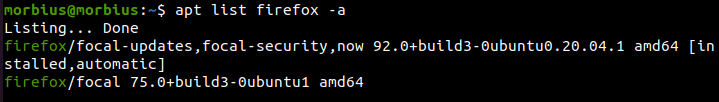 Check Available Version Of A Package In Ubuntu 3 Check available version of a package in ubuntu 3