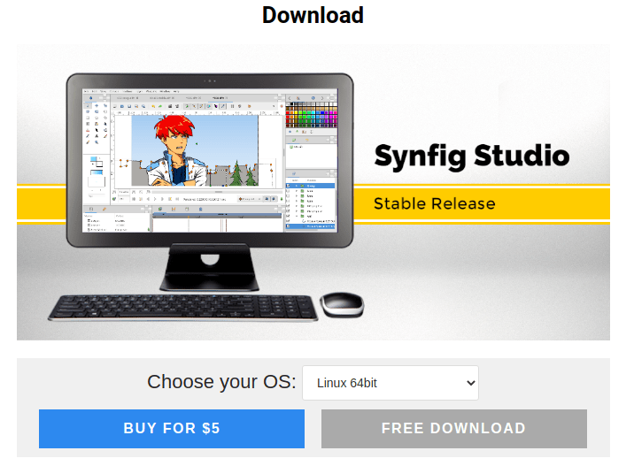How to install synfig studio on ubuntu 20. 04 lts